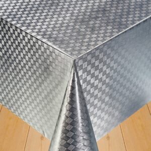 Silver wipe Clean tablecloth