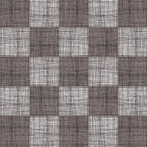 grey black check PVC Vinyl tablecloth