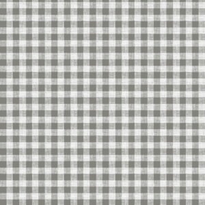 Grey Check tablecloth