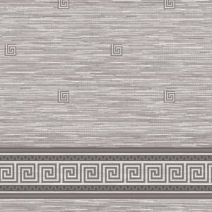 grey black PVC vinyl tablecloth