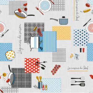 Alternative view of Kitchen Wipe Clean Tablecloth