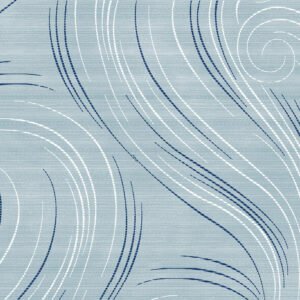 Blue Wipe Clean Table cloth PVC Vinyl Tablecloth