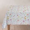 Pink Flower Wipe Clean Tablecloth